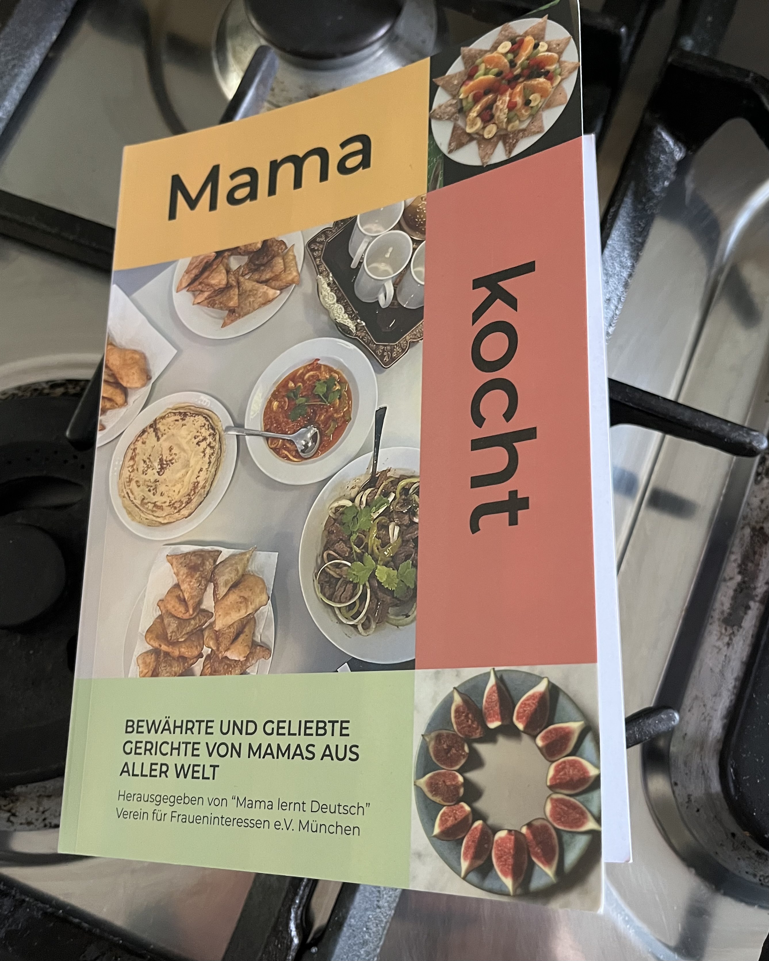 Das gemeinsame Kochbuch mit Rezepten aus aller Welt gibt es auch auf der Ehrenamtsmesse.