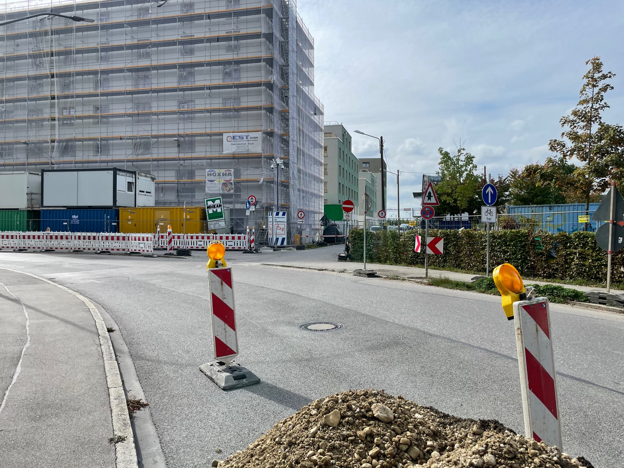 Gefährliche Kurve: Wiesentfelser / Ellis-Kaut-Straße
