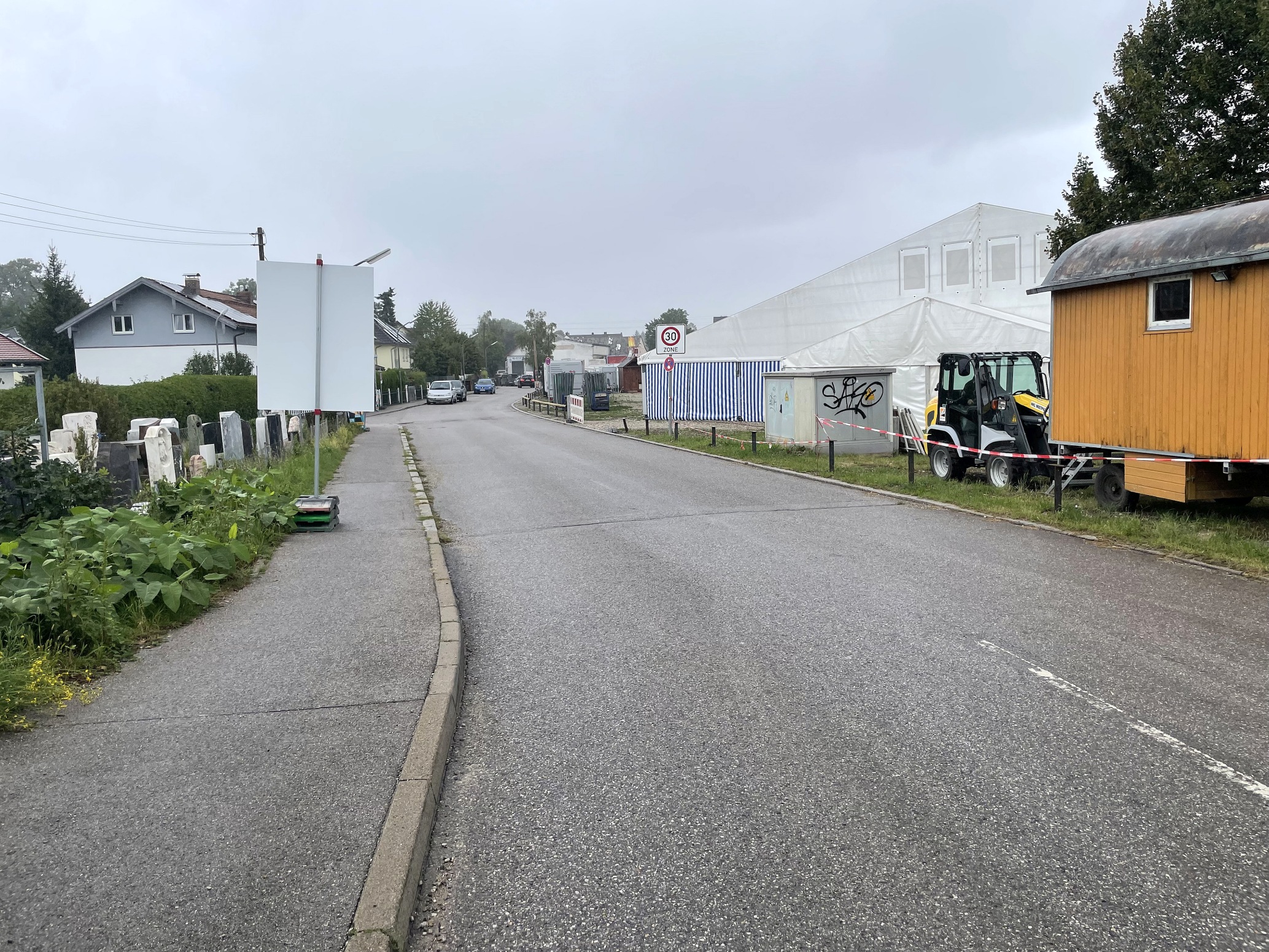 Den Germeringer Weg und den Belandwiesenweg wollen die städtischen Planer für den Autoverkehr sperren.