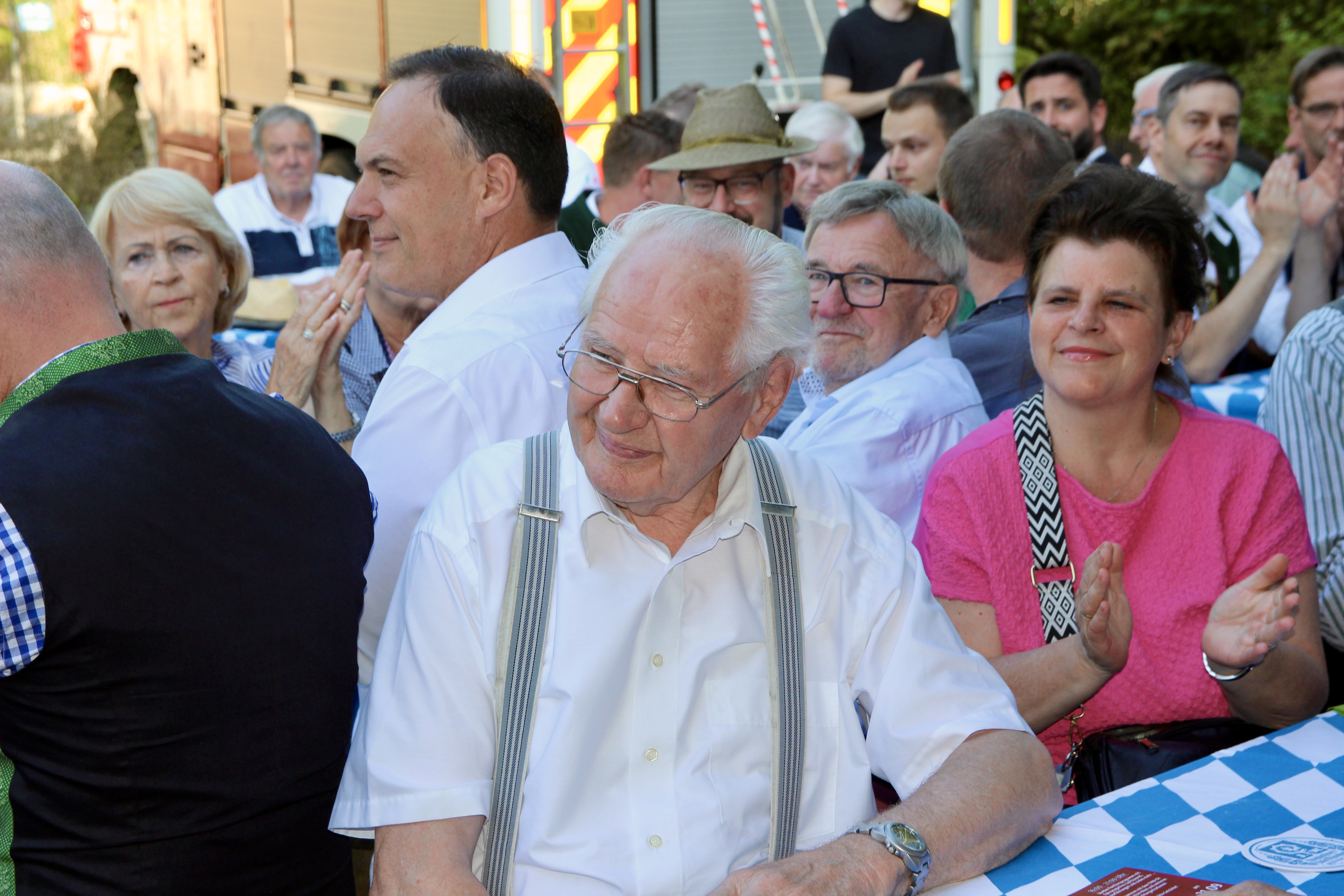 Danke an Josef Strixner für seine langjährige Arbeit im Freiflächenverein.