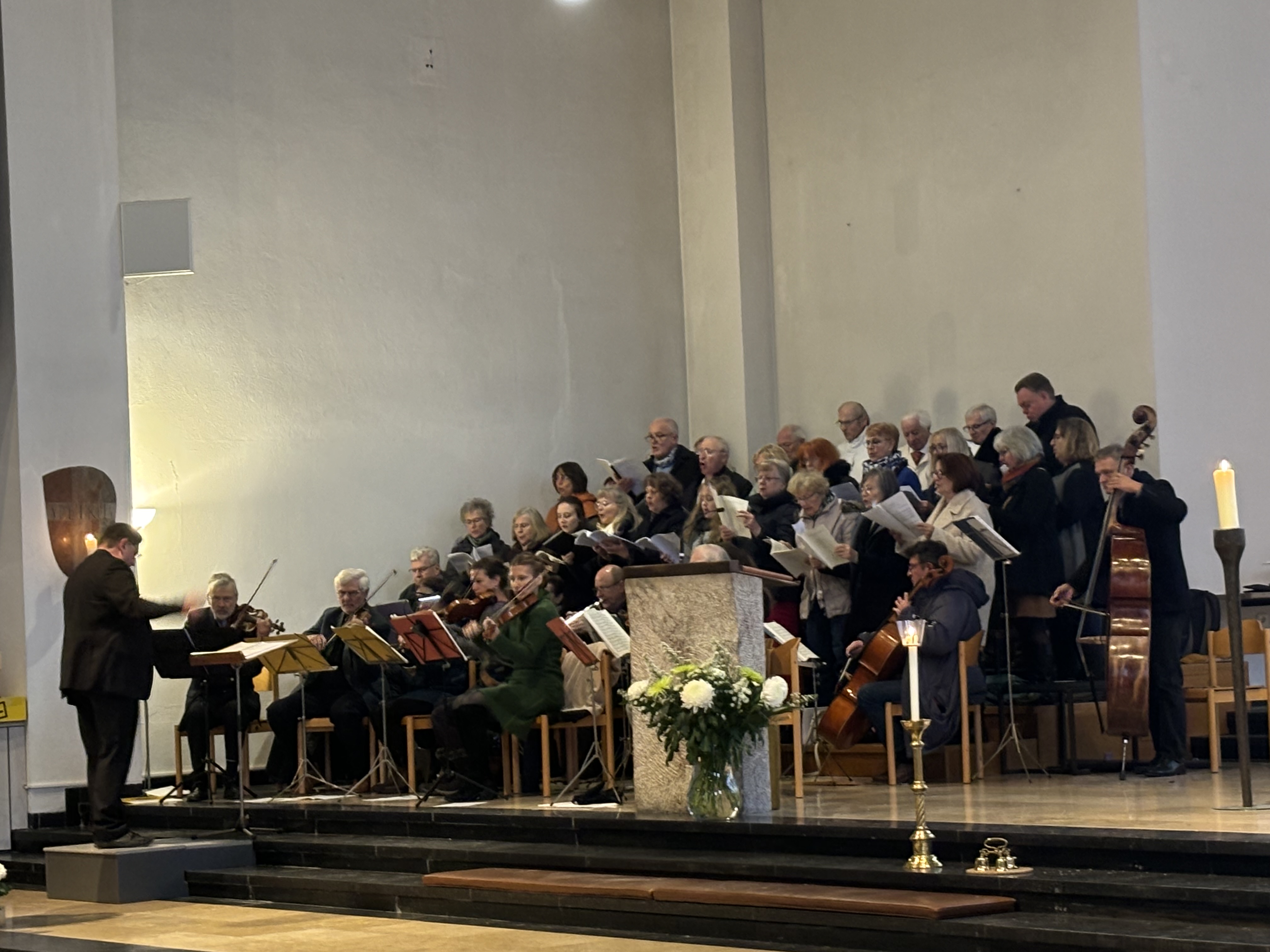 Festgottesdienst mit Protagonisten aus allen drei Pfarreien.