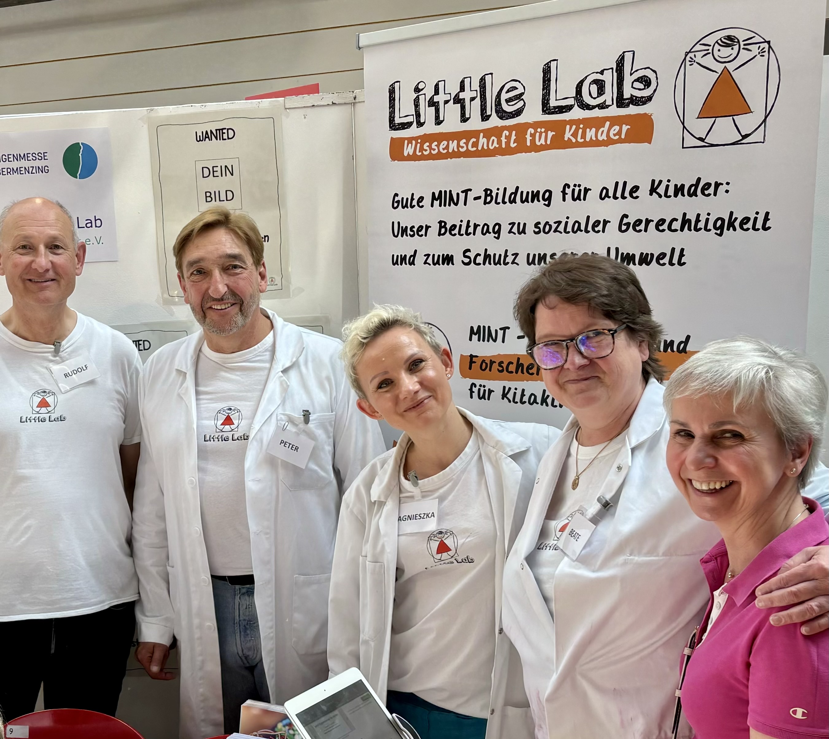 Das Littlab bei der Freiwilligenmesse.