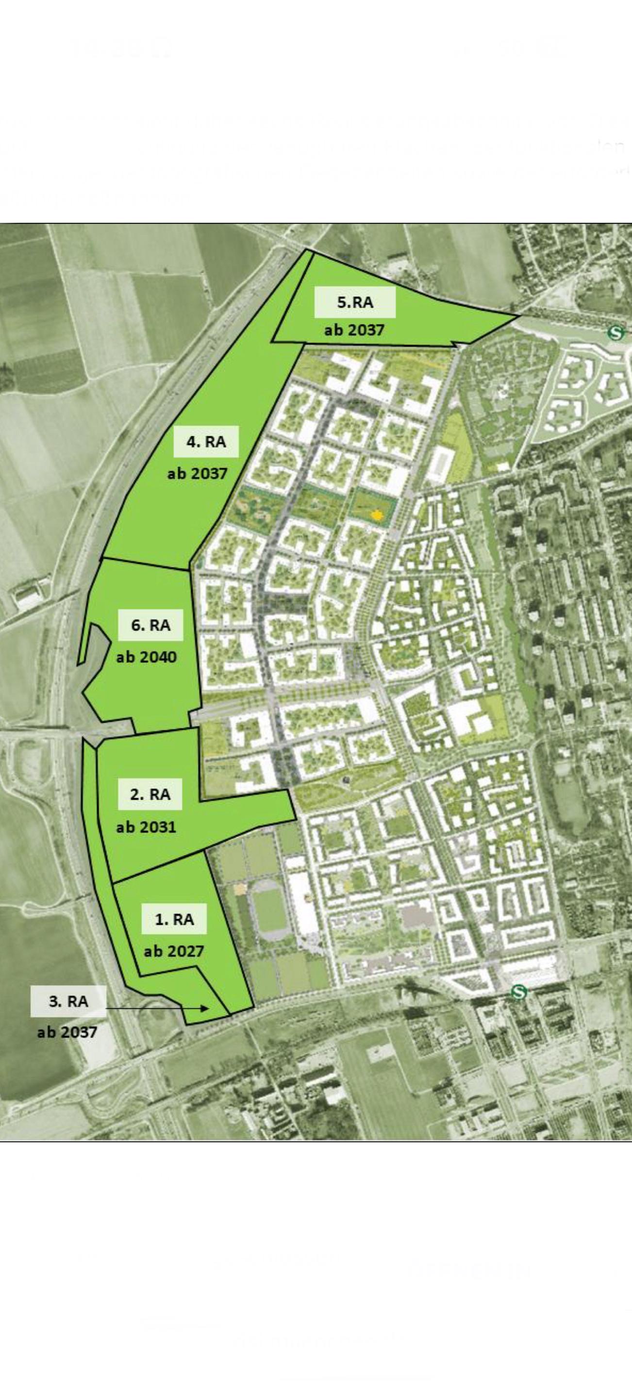  Der Parkfahrplan. © Baureferat
