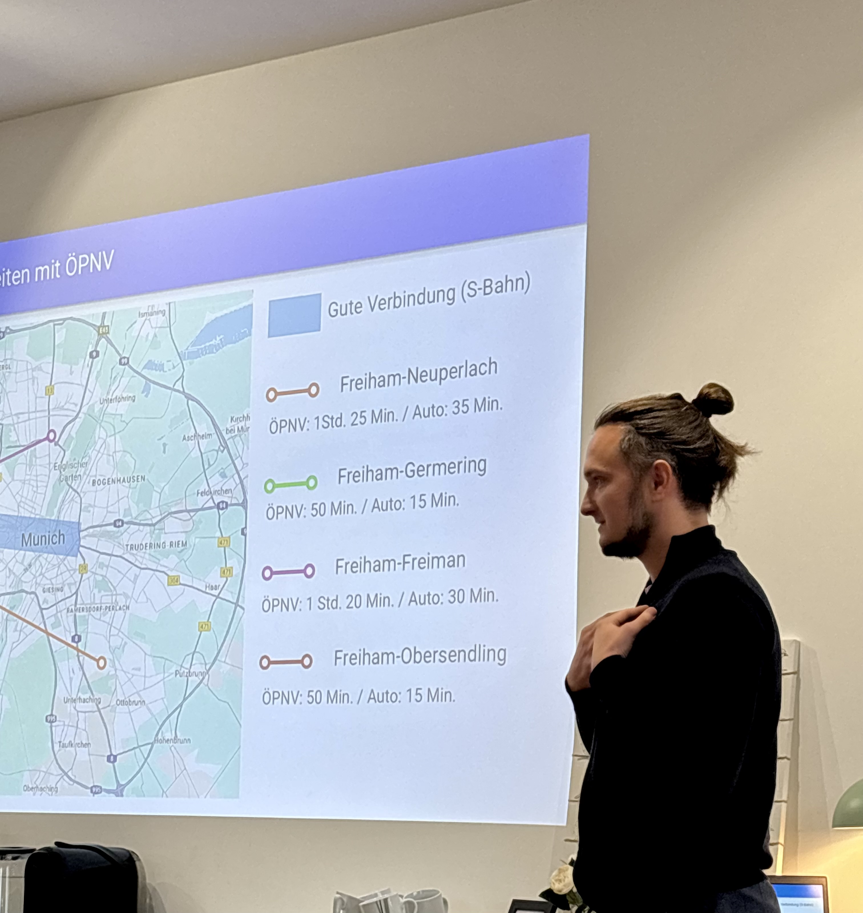 Dimitri Zhuikov bei seinem Vortrag im Oktober…