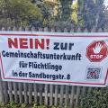 Projekt Sandbergstraße: Willkür und Info-GAU