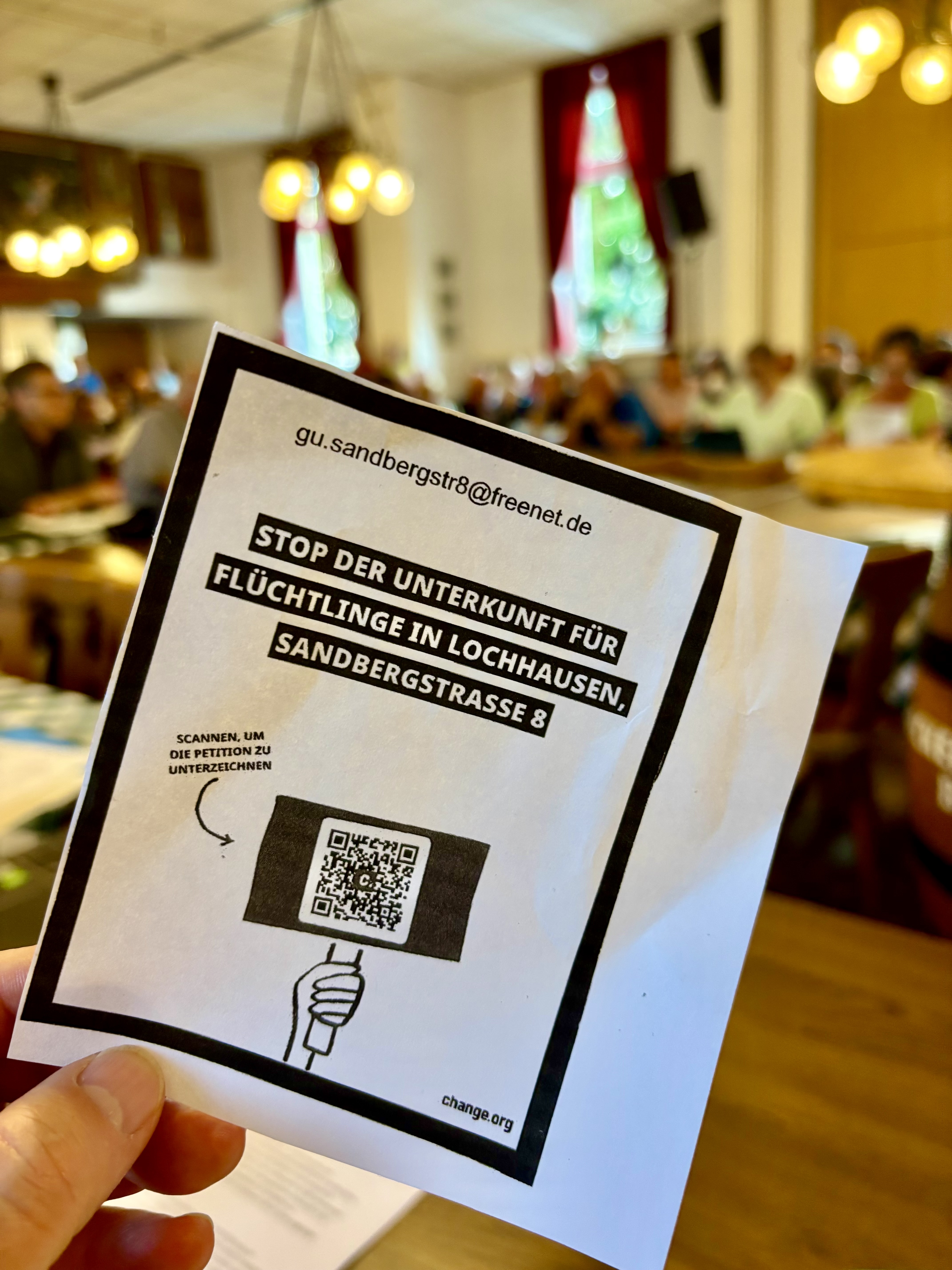 Eine Bürgerinitiative ist angedacht.