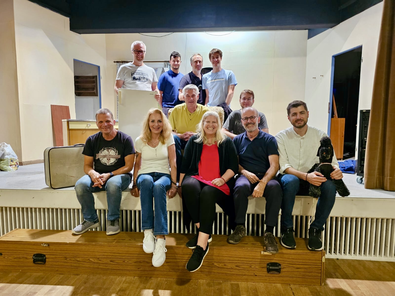 Das St.Konrad-Team mit (oben von links) Thomas Heymann, Maximilian Schmidt, Bernhard Zindler, Lukas Zindler; (Mitte v.l.) Robert & Markus Bertsch; (vorne v.l.) Stefan Giehrl, Sabine Schuder, Monika Ruminger, Stephan Seitz, Georg Strobl.