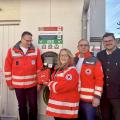 Wenn jede Minute zählt: Defibrillator für Aubing