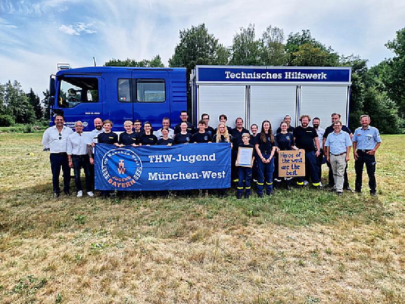 Featured image of post THW-Jugend München-West gewinnt Landesjugendwettkampf in Selb