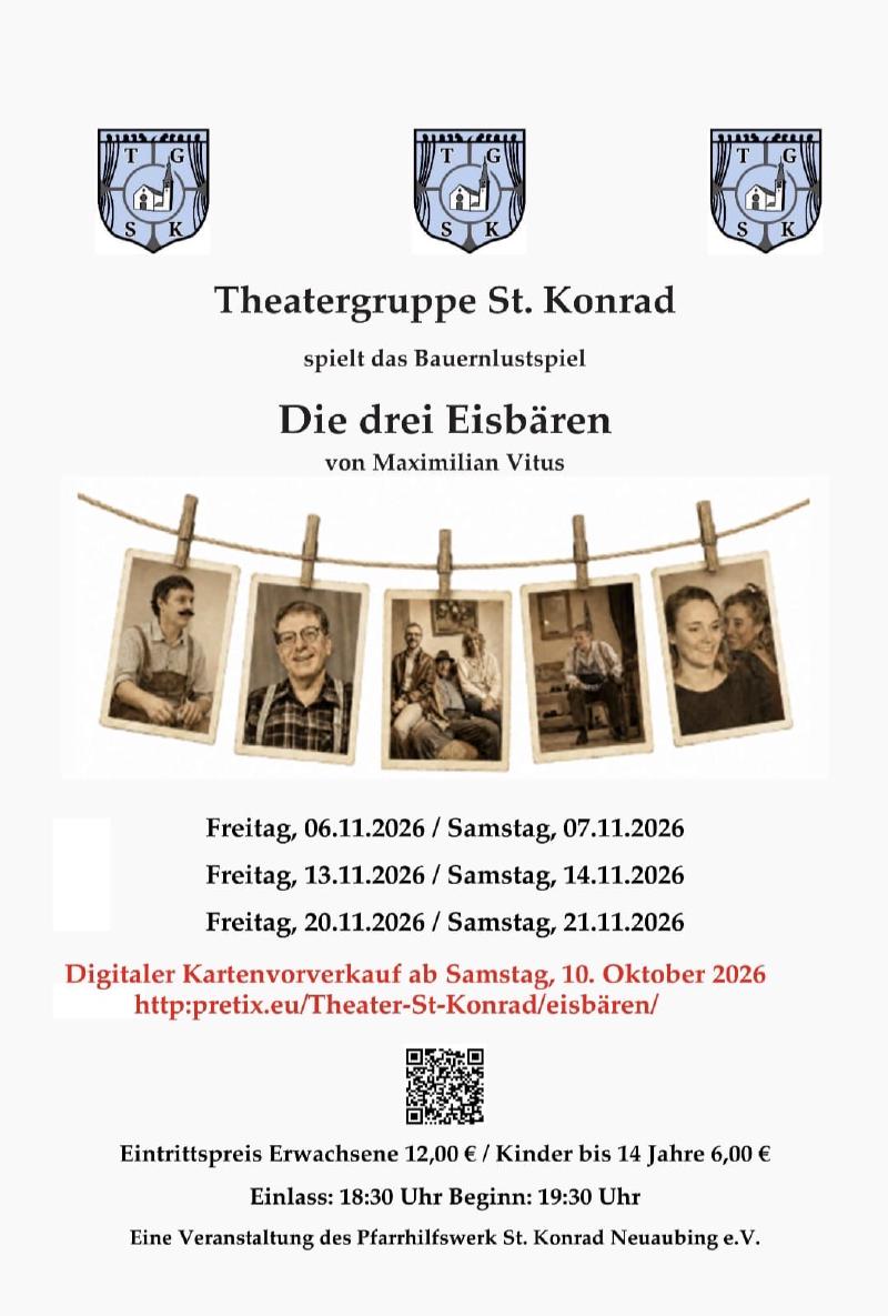 Featured image of post Bayerischer Humor auf der Bühne: „Die drei Eisbären“ in St. Konrad