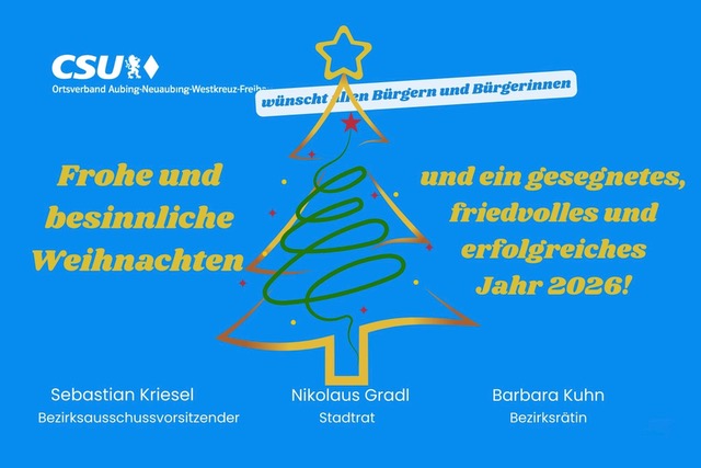 Adventwünsche von der CSU