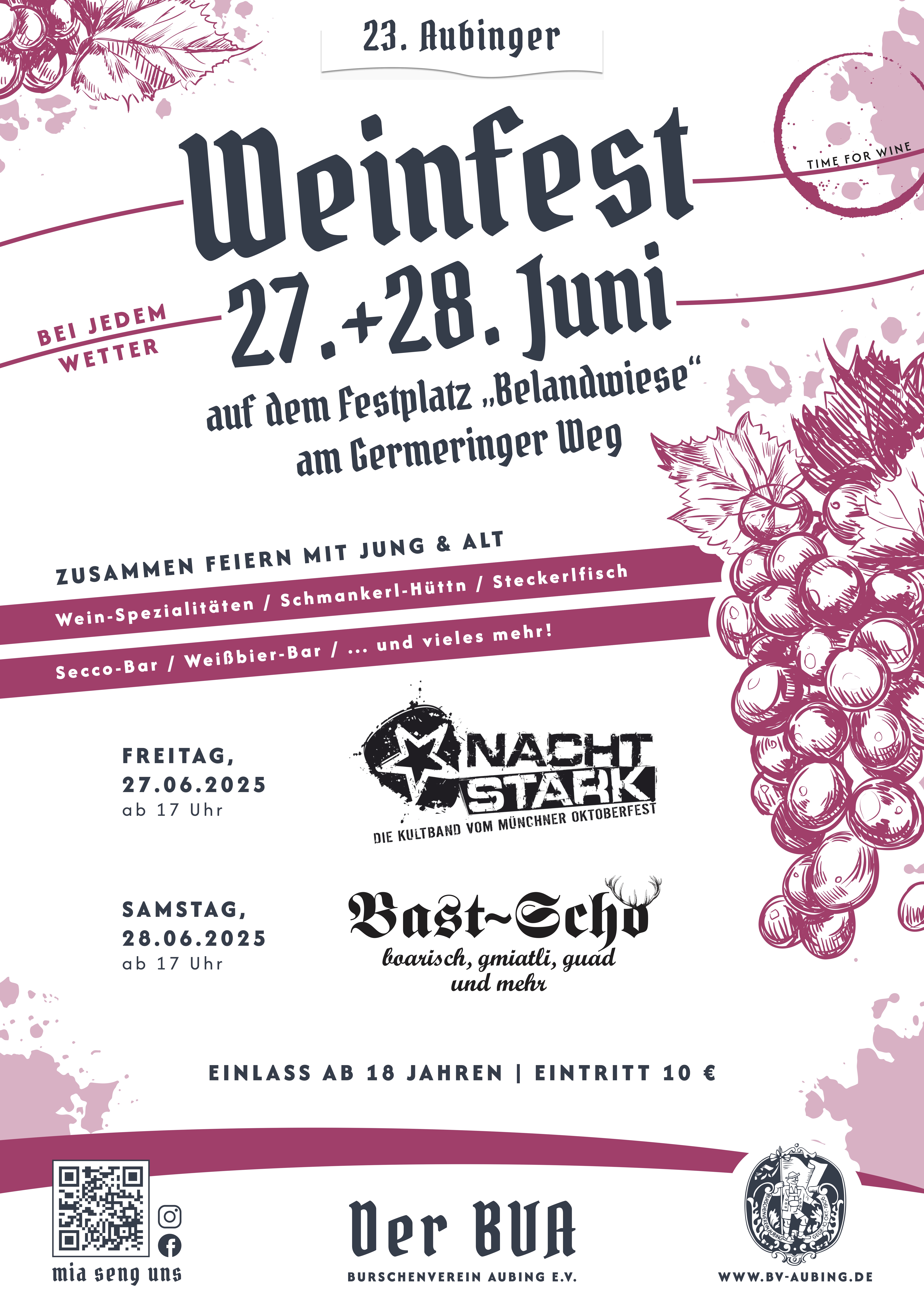 Weinfest Burschen